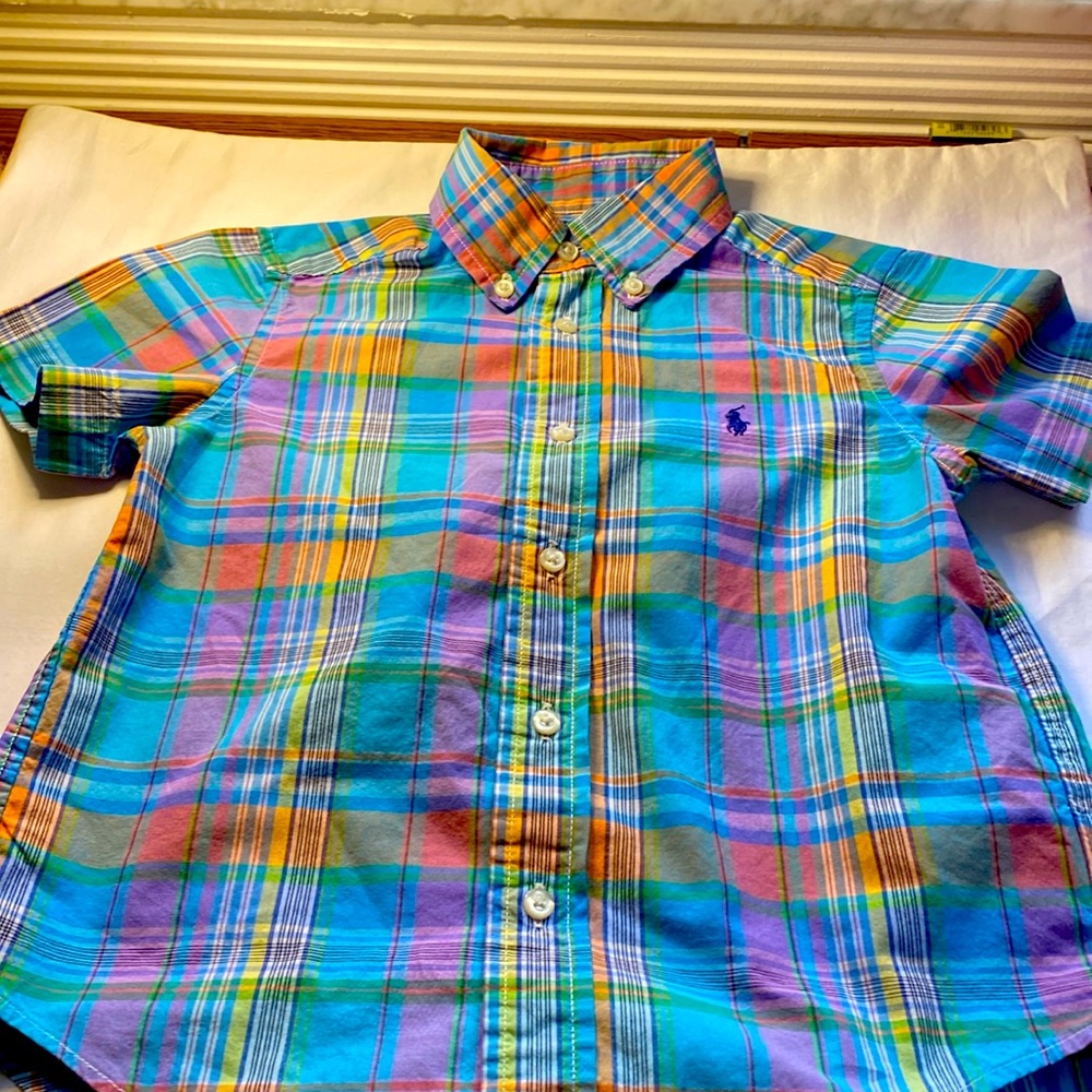 Ralph Lauren short sleeve boys shirt